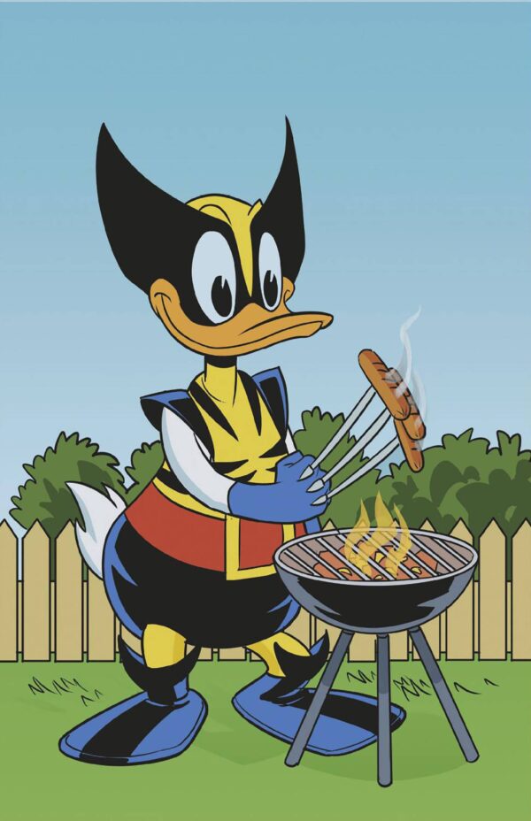 What If Donald Duck Became Wolverine #1 50 Copy Incentive Variant