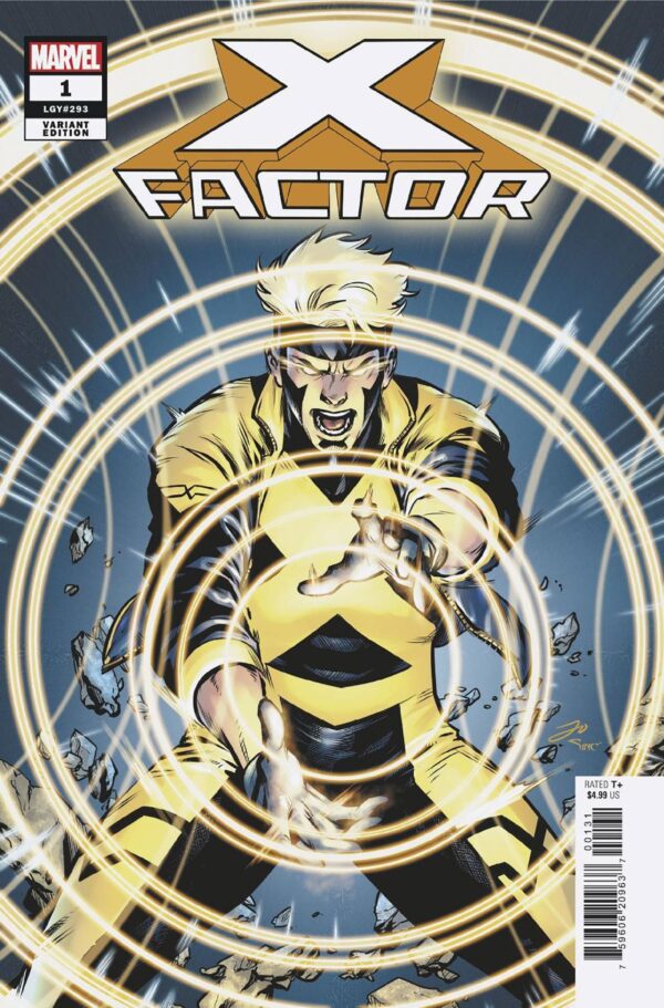 X-factor #1 Marcus To Havok Variant