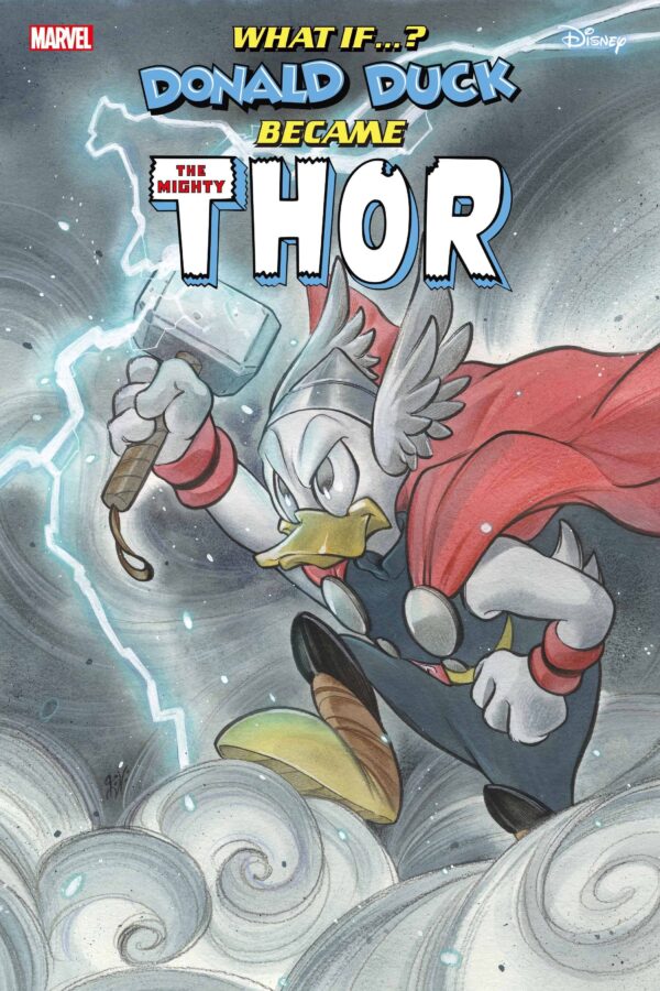 What If Donald Duck Became Thor #1 Peach Momoko Variant