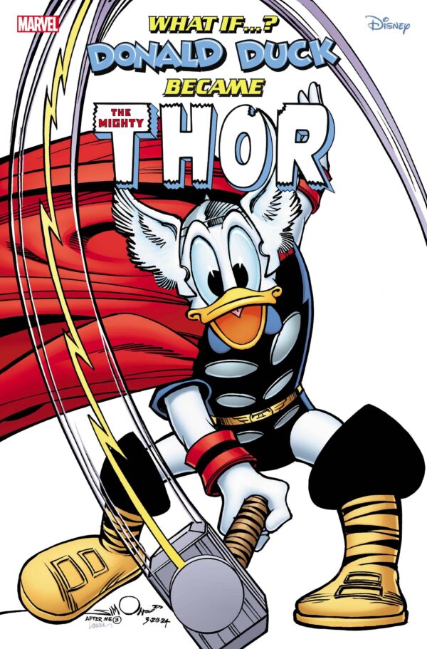 What If Donald Duck Became Thor #1 Walt Simonson Variant