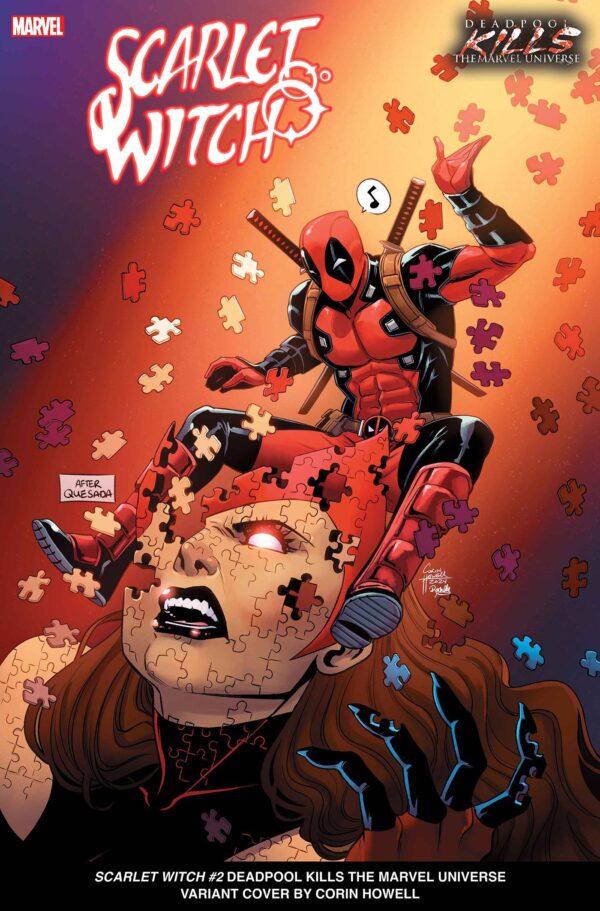 Scarlet Witch #2 Howell Deadpool Kills Marvel Universe Variant