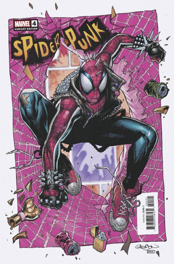 Spider-punk Arms Race #4 Pat Gleason Variant