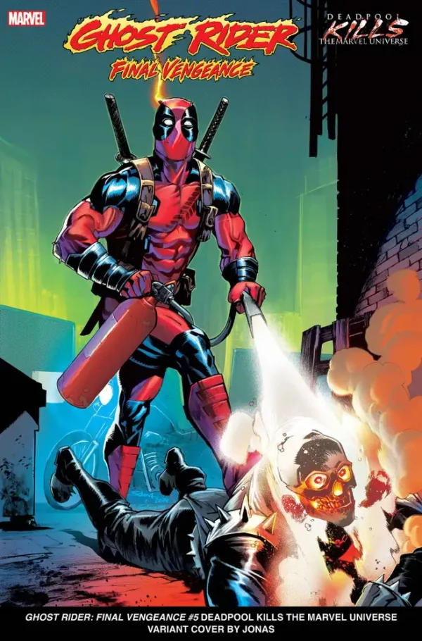 Ghost Rider Final Vengeance #5 Deadpool Kills Marvel Variant