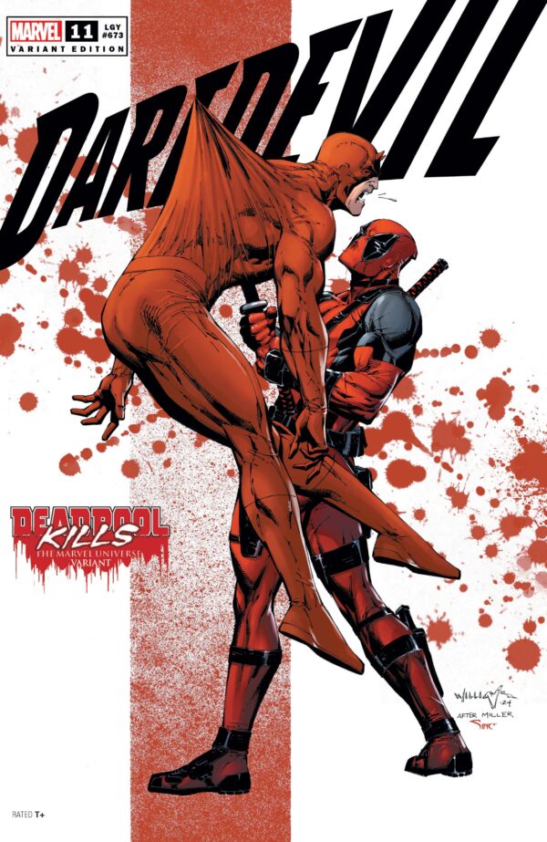 Daredevil #11 Williams Deadpool Kills Marvel Universe Variant